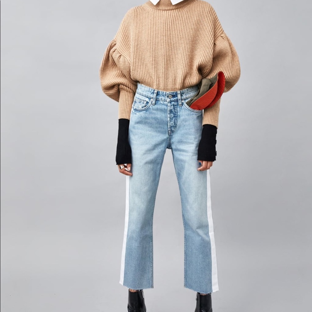 Zara straight leg denim